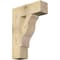 Ekena Millwork Funston Block Rough Sawn Bracket, Douglas Fir, 6"W x 20"D x 28"H BKT06X20X28FST05RDF - alternate 1